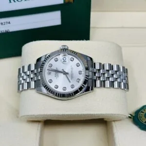 RLX Datejust m278274-0029/0030 Silver 31mm Dial Oyster Watch