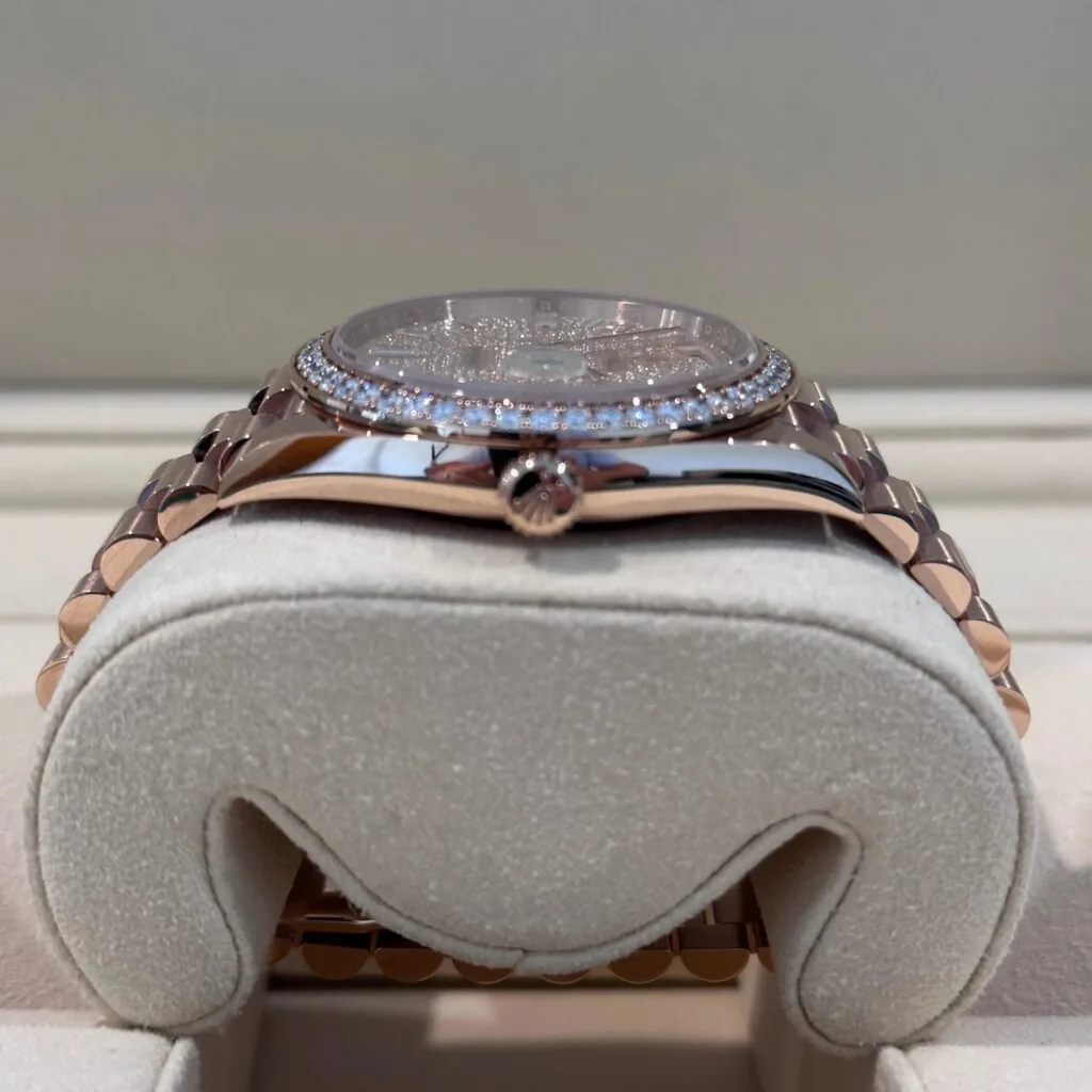 RLX Day-Date 40mm Diamonds Paved Dial 228345rbr-0002