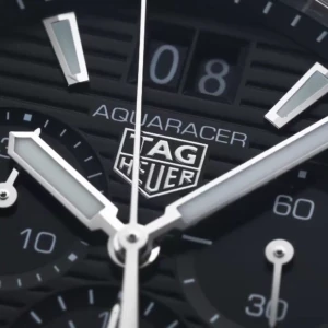 TAG Heuer Aquaracer Chronograph 40mm Mens Watch Black CBP1110.BA0627