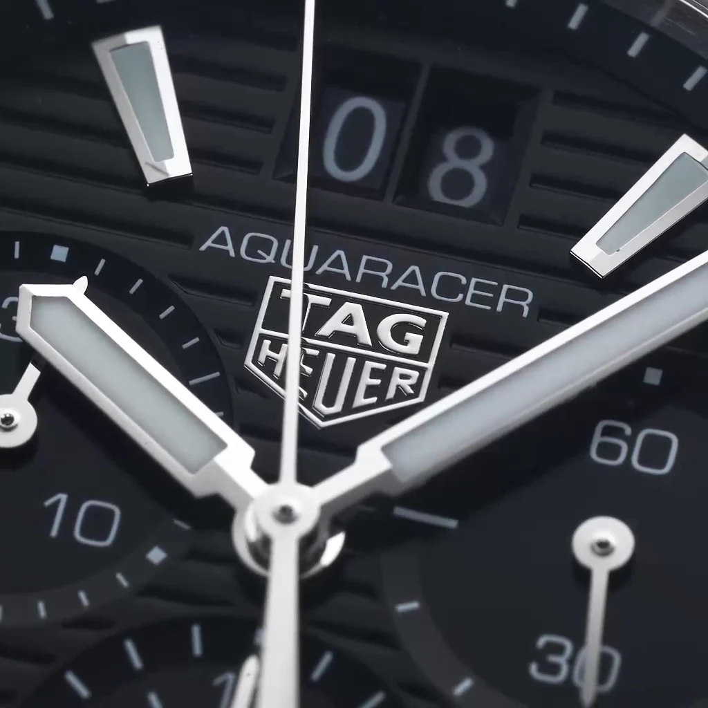TAG Heuer Aquaracer Chronograph 40mm Mens Watch Black CBP1110.BA0627