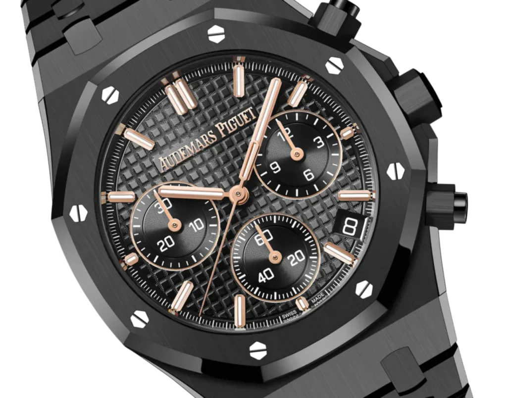 A&P ROYAL OAK Black Ceramic CHRONOGRAPH 41mm