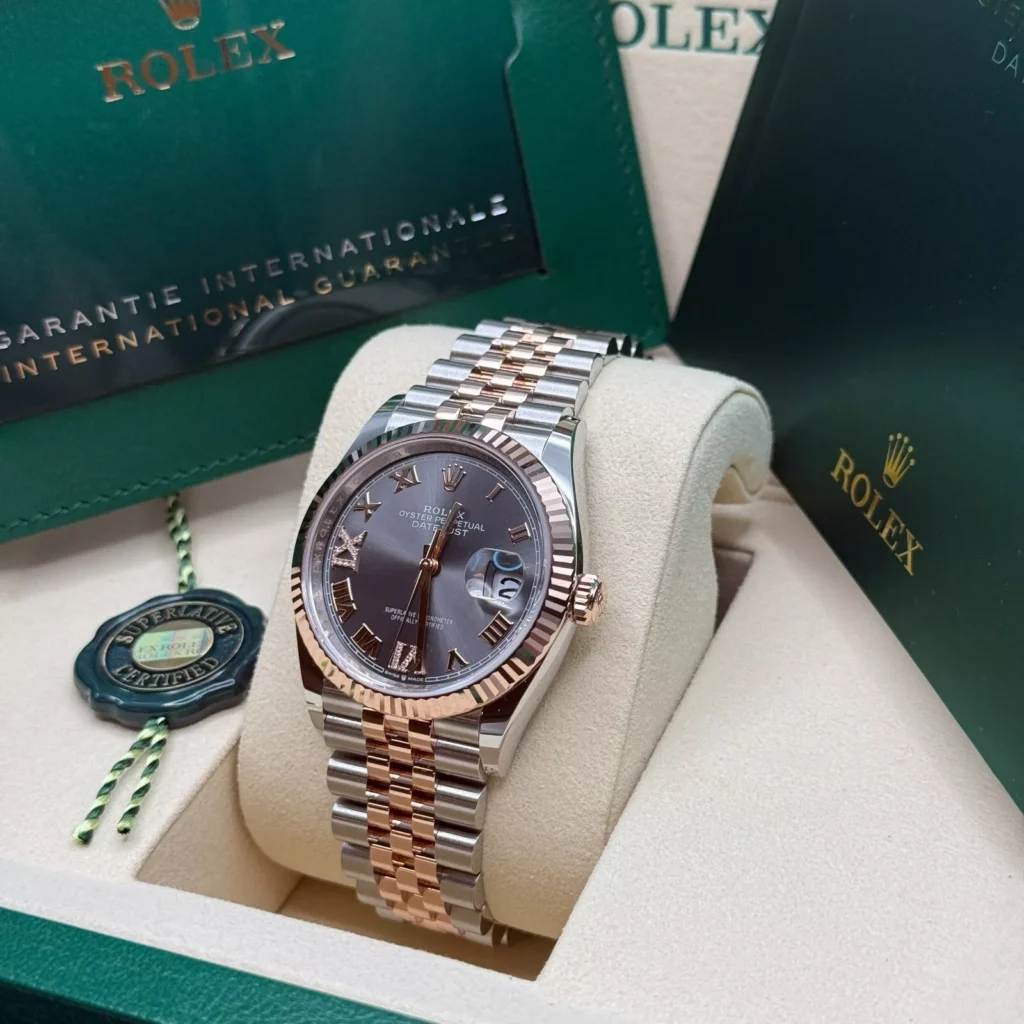 RLX Datejust 36mm 126231 Slate Dial Jubilee Bracelet