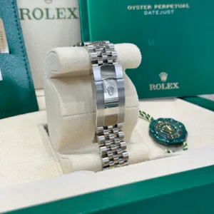 RLX Datejust 41mm 126334 Dark Rhodium Index Jubilee Stainless Steel