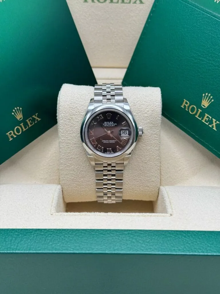 RLX Lady-Datejust 31mm m279160 Oyster Perpetual Dark Grey Dial Oyster Bracelet