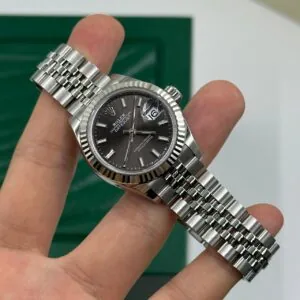 RLX Lady-Datejust 31mm 279174 Dark Grey Dial Oyster Bracelet