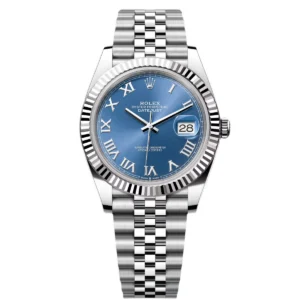 RLX Datejust 41mm 126334 Blue Roman Oyster Stainless Steel Men’s Watch