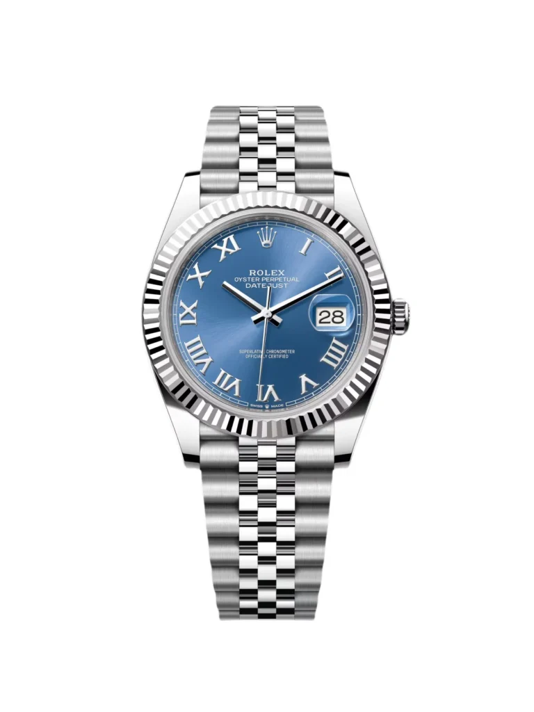 RLX Datejust 41mm 126334 Blue Roman Oyster Stainless Steel Men’s Watch
