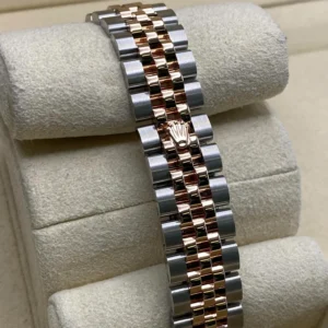 RLX Lady-Datejust 31mm 279171 Chocolate Index Oyster Stainless Steel and Rose Gold
