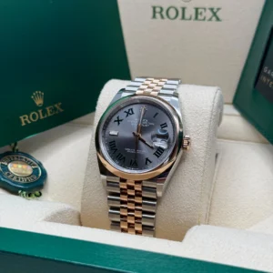 RLX Datejust 36mm 126201 Slate Dial Jubilee Bracelet Watch