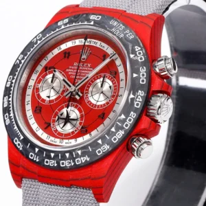 Rolex Cosmograph Daytona DIW Carbon AVIA Red 40mm Replica 1:1 – Top Quality Version