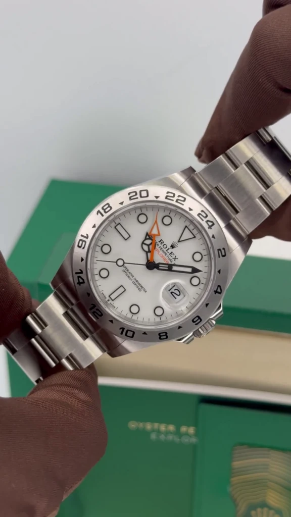 Rolex Explorer II 226570 42mm White Dial Men’s Watch