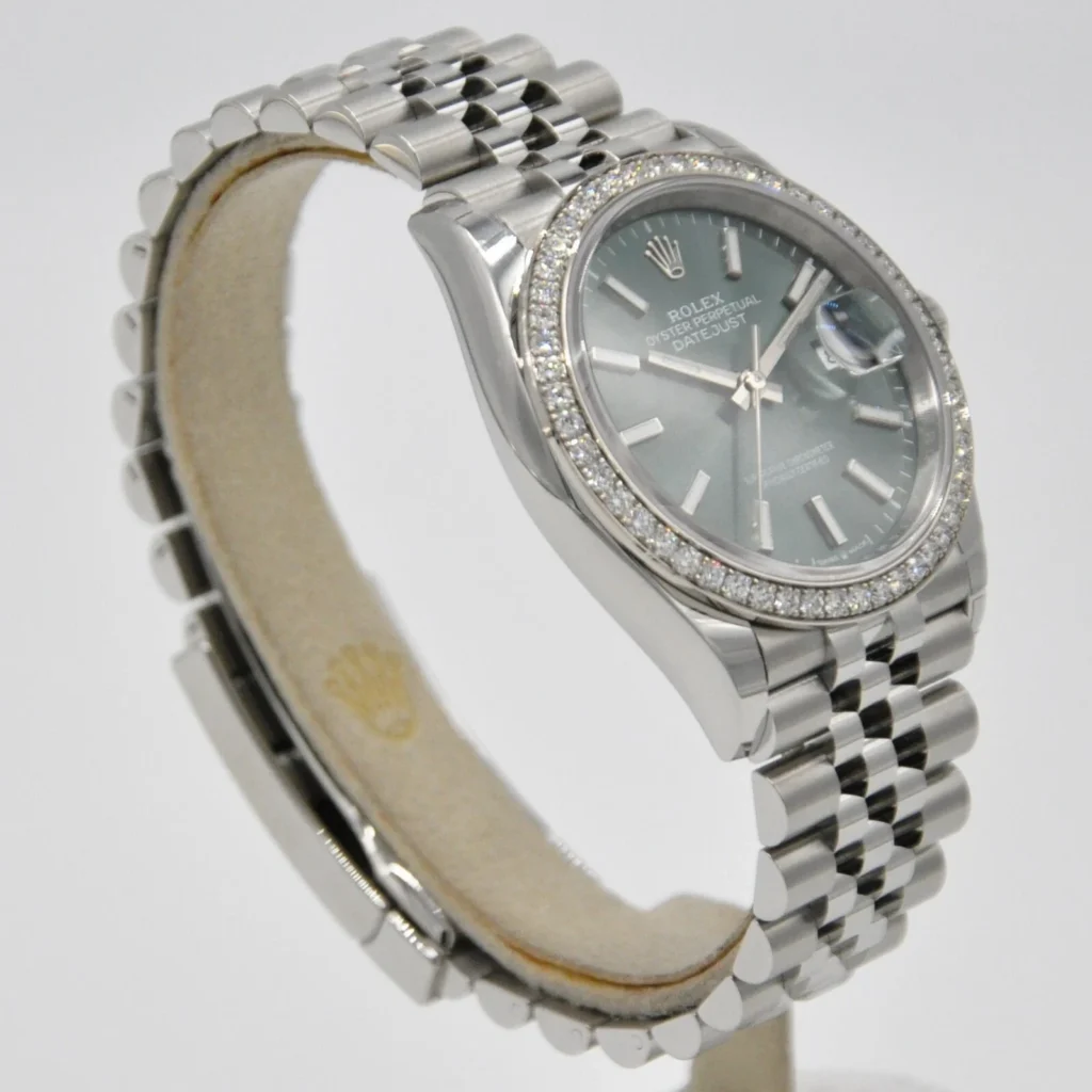 RLX Datejust 36mm 126284 Green Dial Jubilee Bracelet