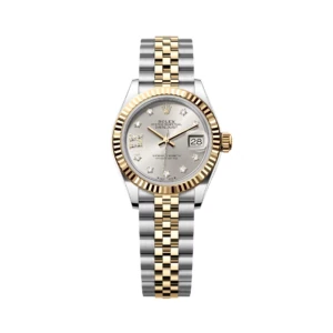 RLX Lady-Datejust 31mm 279173 Silver Diamond Dial Oyster Bracelet
