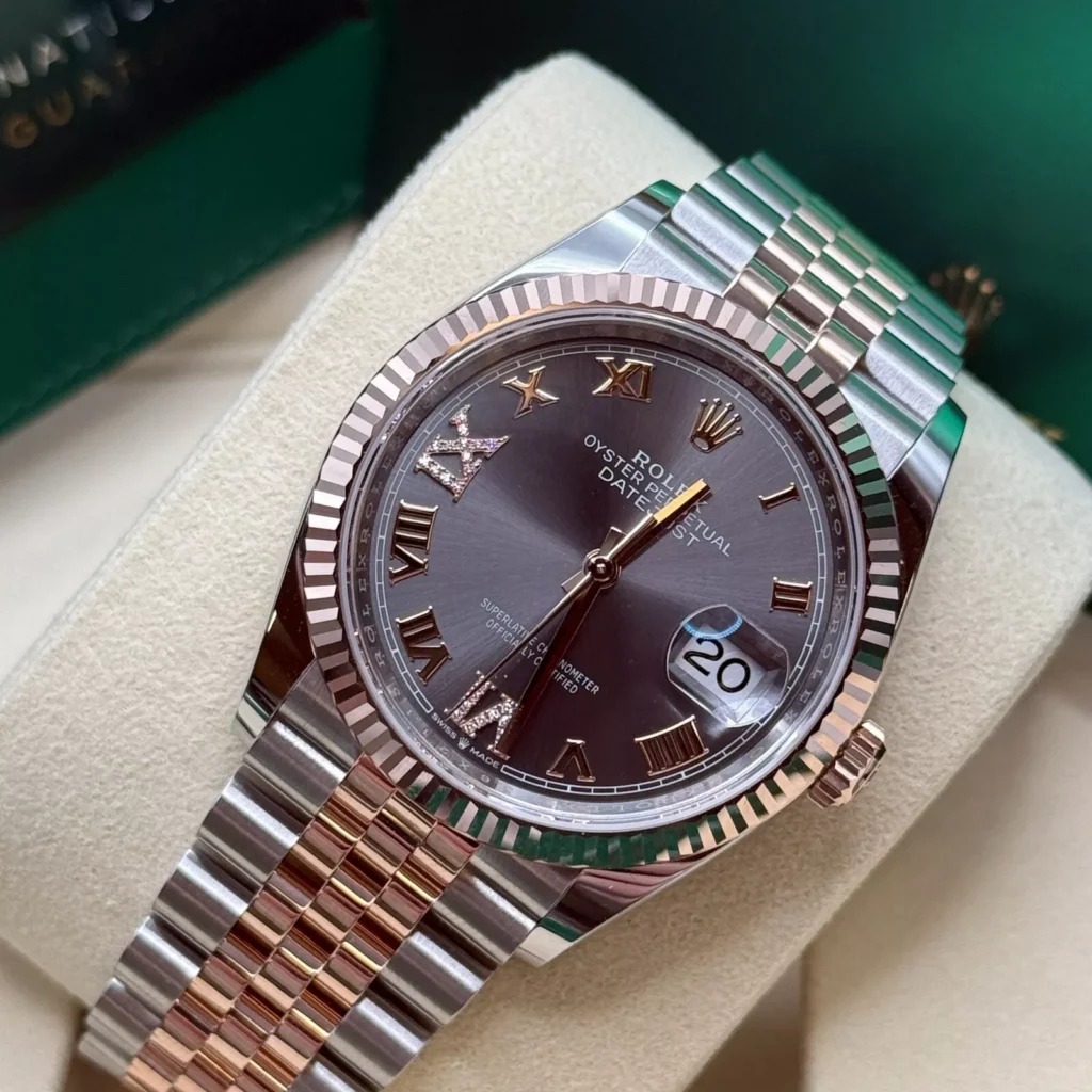 RLX Datejust 36mm 126231 Slate Dial Jubilee Bracelet