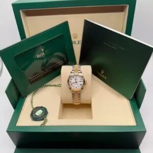 RLX Lady-Datejust 31mm 279173 White Roman Dial Oyster Bracele