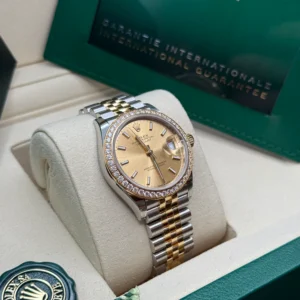 RLX Datejust m278383-0013/0014 31mm Champagne Dial Oyster Bracelet