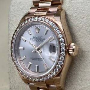 RLX Lady-Datejust 31mm 279135RBR Rose Dial Jubilee Bracelet