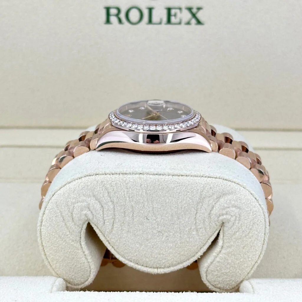 RLX Lady-Datejust 31mm 279135RBR Chocolate Diamond Dial Jubilee Bracelet