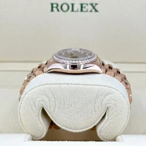 RLX Lady-Datejust 31mm 279135RBR Chocolate Diamond Dial Jubilee Bracelet