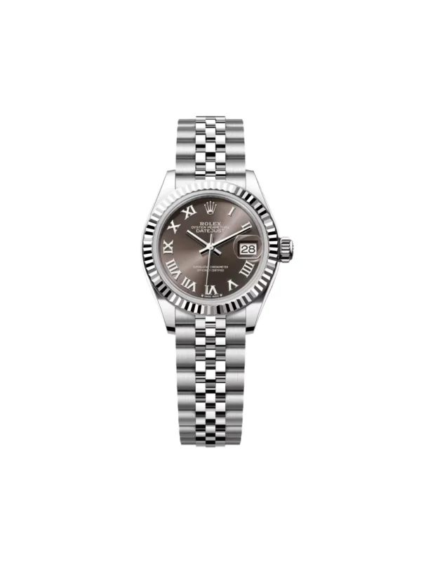 RLX Lady-Datejust 31mm 279174 Dark Grey Roman Dial Oyster Bracelet