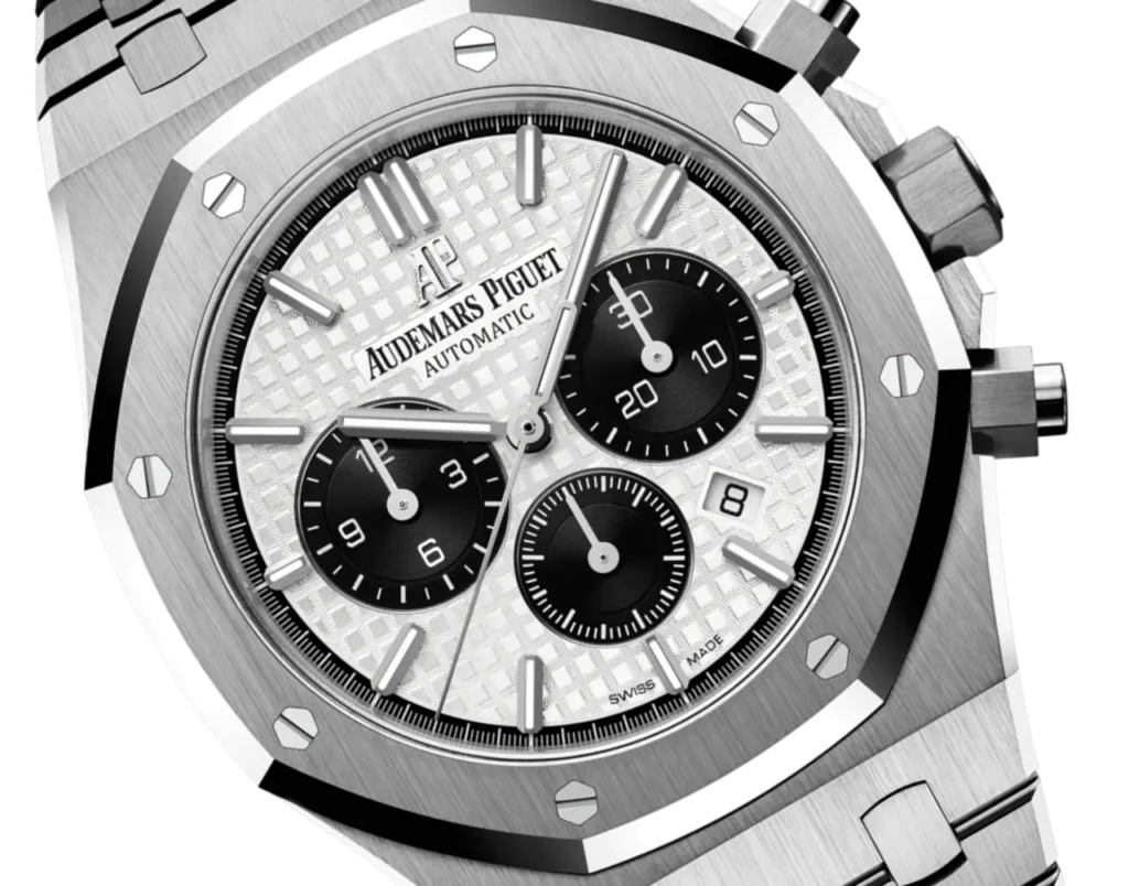A&P ROYAL OAK PANDA White Dial CHRONOGRAPH 41mm