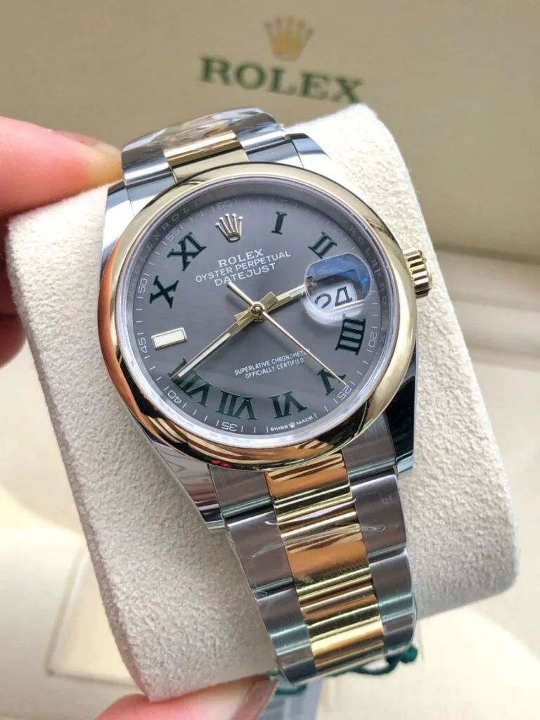 RLX Datejust 36mm 126203 Slate Dial 36mm Domed Bezel Oyster Bracelet
