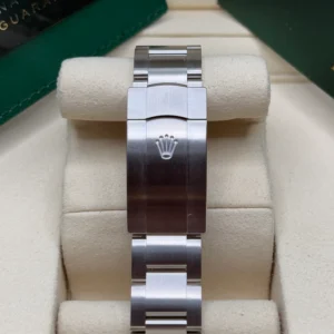 RLX Oyster Perpetual 41mm 124300-0001 Stainless Steel Silver Index Dial Watch