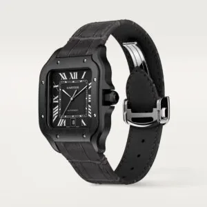 Cartier Santos de Cartier Large Model Black ADLC WSSA0039 - United Luxury