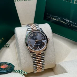 RLX Datejust m278271-0029/0030 Slate 31mm Dial Oyster Bracelet Watch
