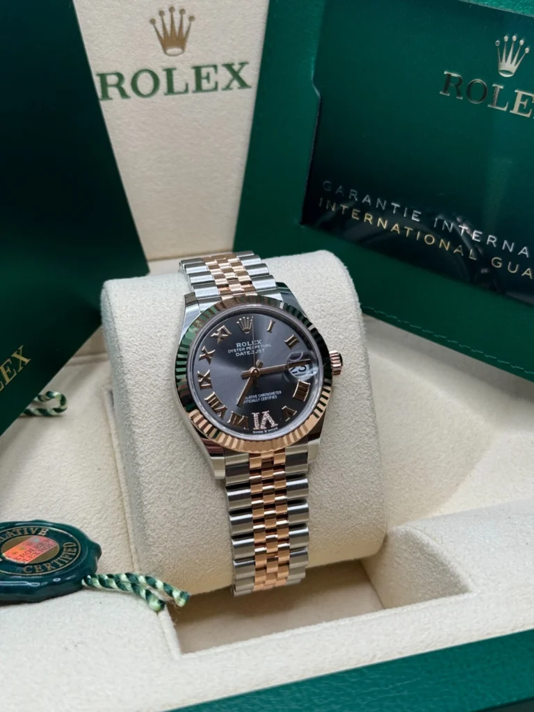 RLX Datejust m278271-0029/0030 Slate 31mm Dial Oyster Bracelet Watch