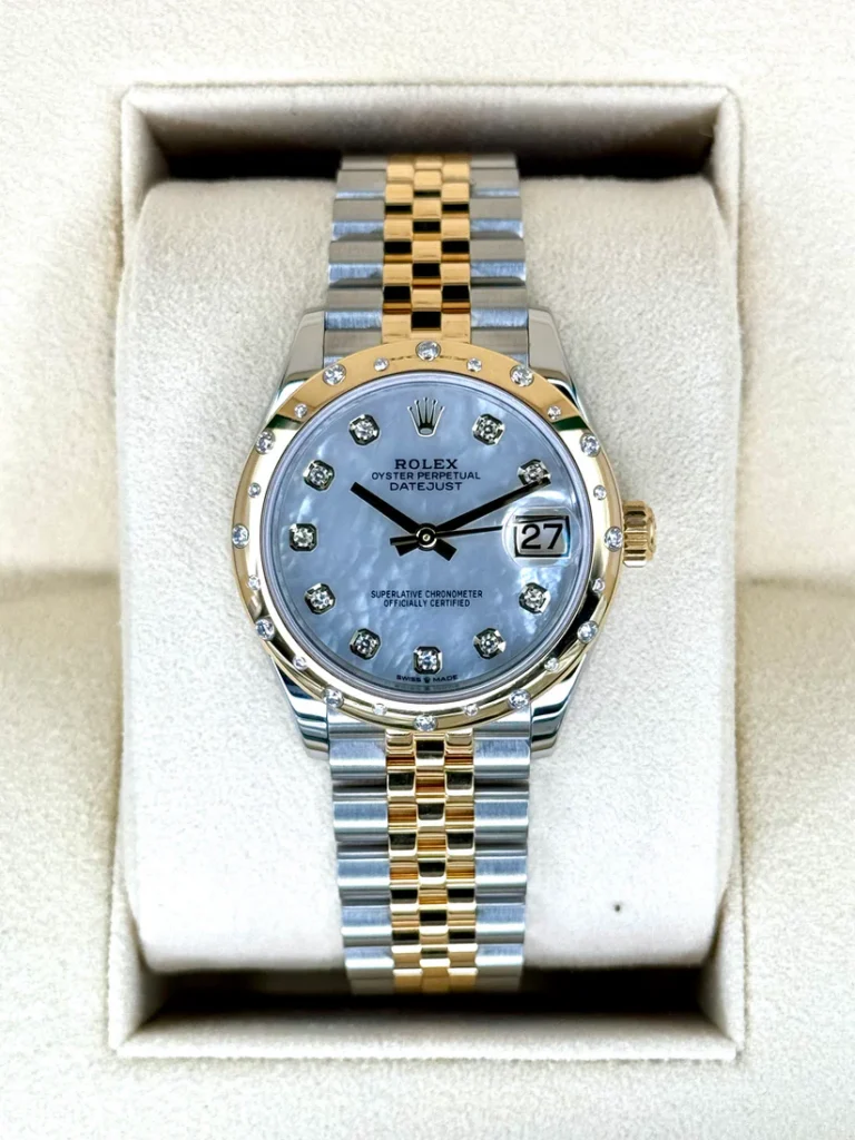 RLX Datejust m278341-0025/0026 Mother-of-Pearl Dial 31mm Jubilee Bracelet