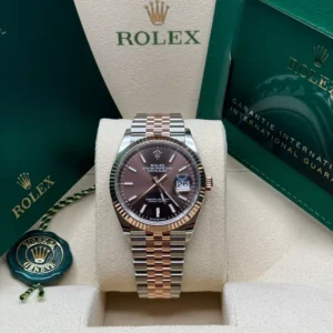 RLX Datejust 36mm 126231 Chocolate Dial Oyster Bracelet
