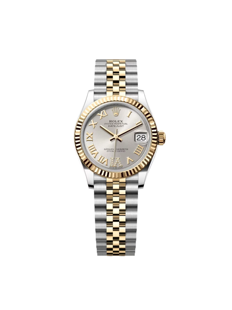 RLX Datejust m278273-0003/0004 31mm Silver Dial Stainless Steel and Yellow Gold Oyster Watch