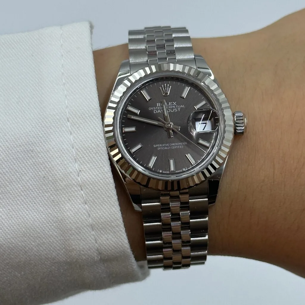 RLX Lady-Datejust 31mm 279174 Dark Grey Dial Oyster Bracelet
