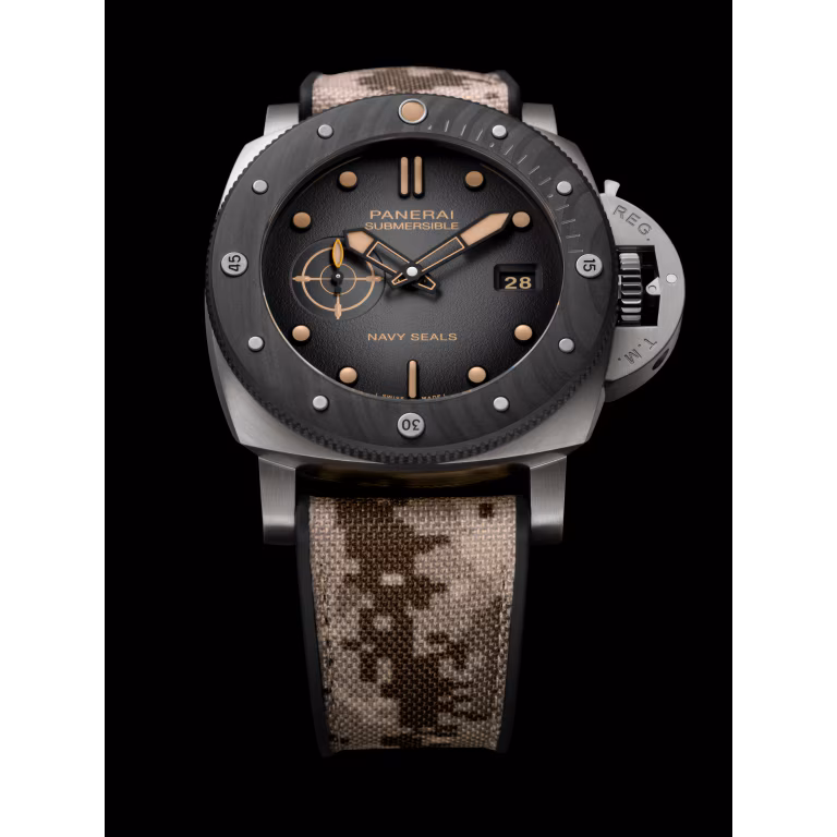 Panerai Submersible Navy SEALs Titanio 47mm PAM01669