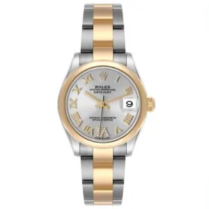 RLX Datejust m278243-0003/0004 31mm Silver Dial Yellow Rolesor Oyster Watch