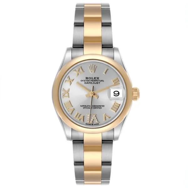 RLX Datejust m278243-0003/0004 31mm Silver Dial Yellow Rolesor Oyster Watch