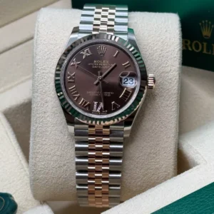RLX Datejust m278271-0003/0004 Chocolate 31mm Dial Oyster Bracelet Watch