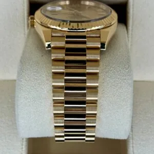 RLX Day-Date "President" 40mm Yellow Gold Champagne Roman Numeral Dial - 228238