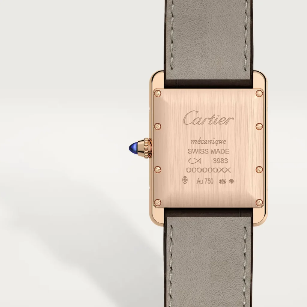Tank Louis Cartier Watch Large Model Rose Gold WGTA0011 - United Luxury