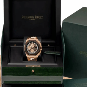 A&P OFFSHORE Pink Gold Brown Camouflage Dial CHRONOGRAPH 44mm