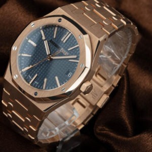 A&P ROYAL OAK Pink Gold “Night Blue Cloud 50” Dial 41mm