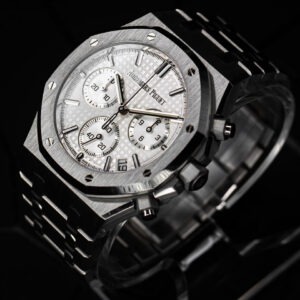 A&P ROYAL OAK Silver-Toned Dial CHRONOGRAPH 41mm