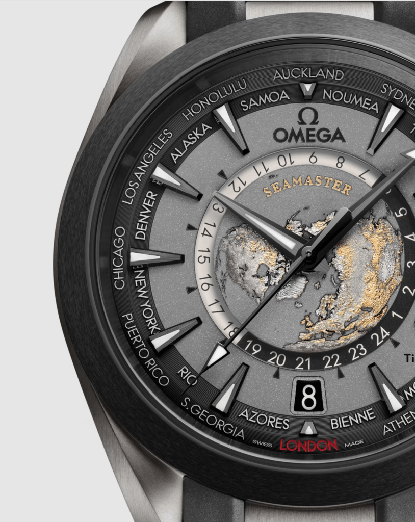 Omega Seamaster AQUA TERRA 150M Co-Axial Master Chronometer GMT World Timer 43mm