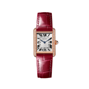 Tank Louis Cartier Watch Small Model Diamond Red WJTA0037 - United Luxury