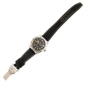 TUDOR Black Bay Pro 39mm Steel Automatic Hybrid Rubber Strap Watch M79470-0003