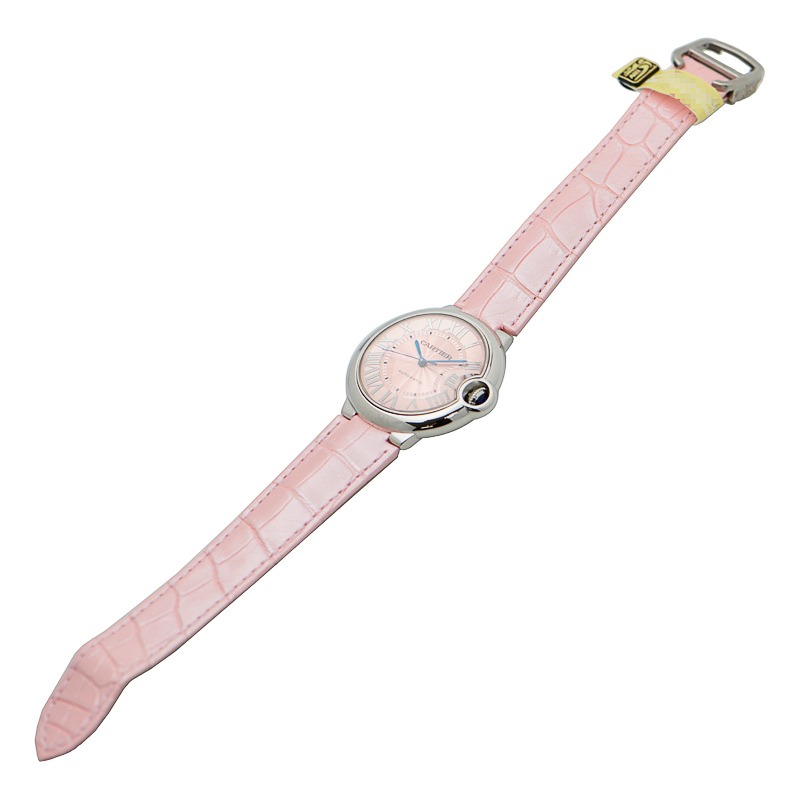 CARTIER Ballon Bleu Bleu Pink Dial 36mm WSBB0007 - United Luxury