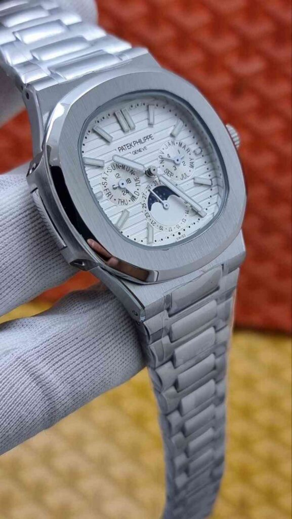 Patek Philippe Nautilus White Dial Replica