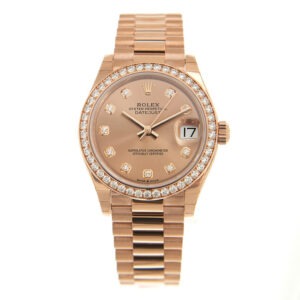 RLX Datejust m278285RBR-0025 Rosé Dial 31mm