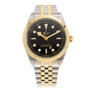 TUDOR Black Bay 41mm S&G Black Dial Automatic Men's Bracelet Watch M79683-0001